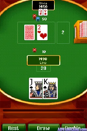 11 Card Games (Europe) (En,De,Es) screen shot game playing